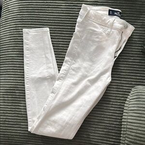 Hollister Bright White Denim Pants